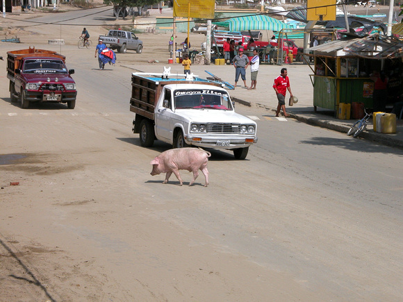 Puerto Lopez Street Scene